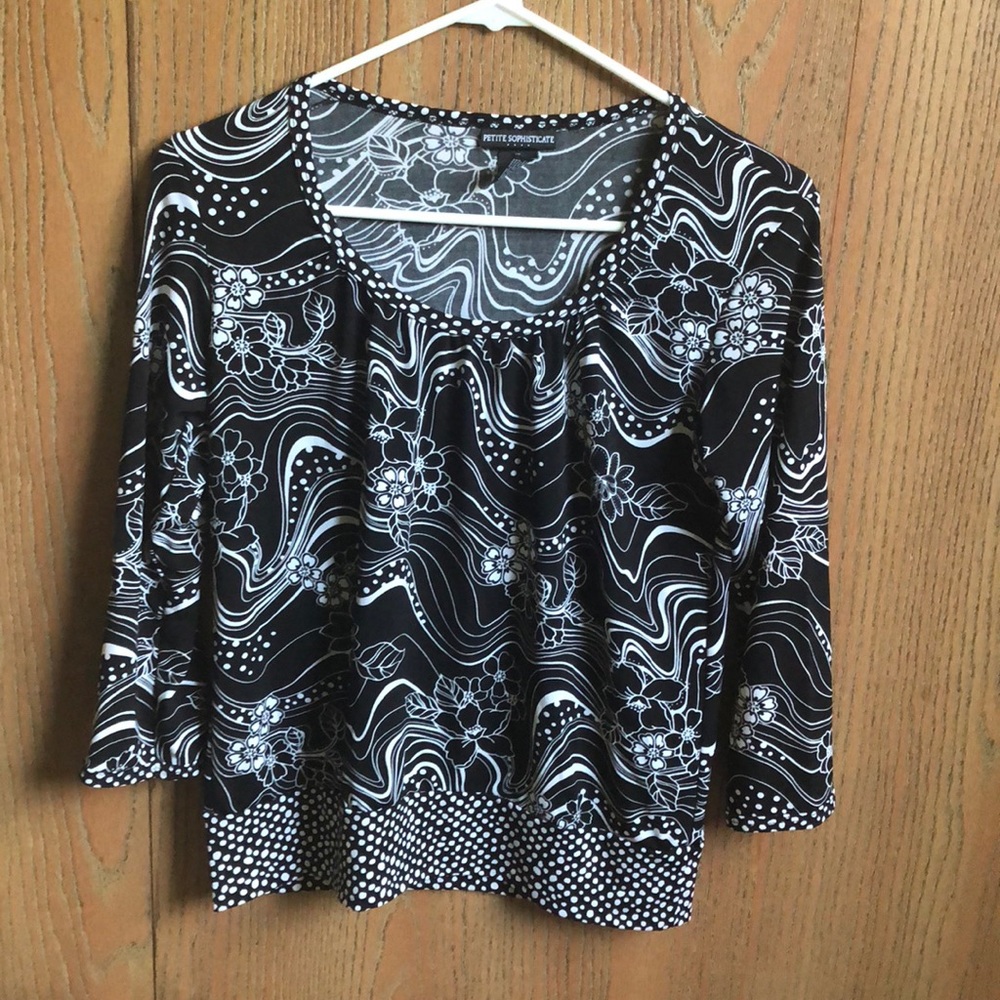 Petite sophisticate blouse